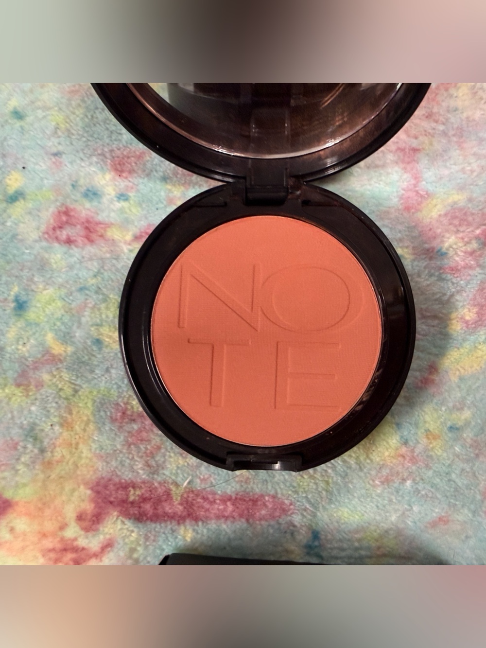 NOTE Silky Matte Blush — Coral Peach